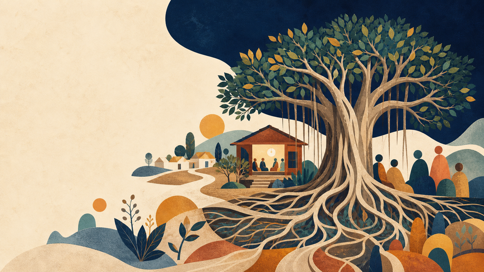 Editorial illustration for About Isar Ibrat Foundation