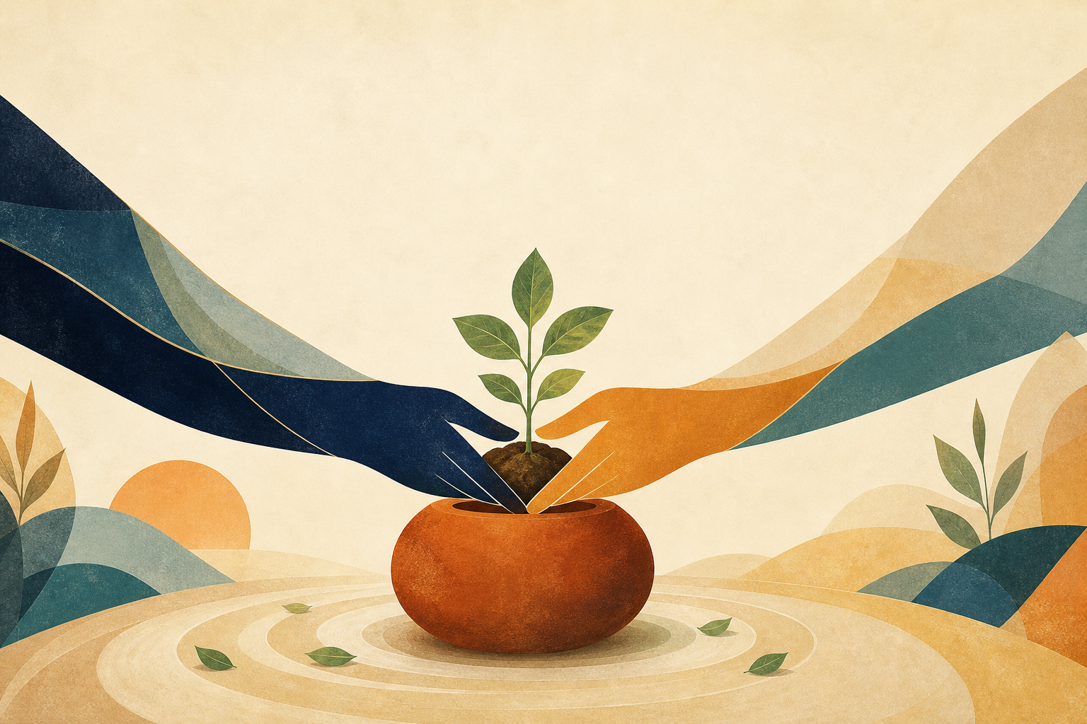 Editorial illustration for Support the work